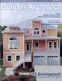 Cover of Builder/Architect Magazine, April 2007